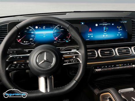 Mercedes GLS Facelift - Cockpit