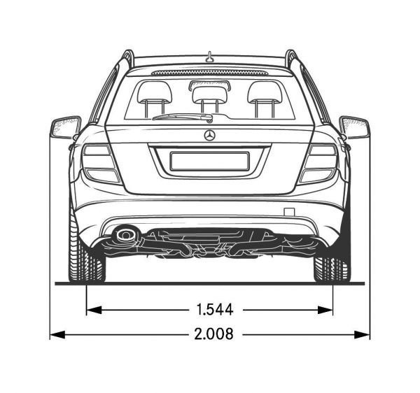 Mercedes c klasse sportcoupe abmessungen