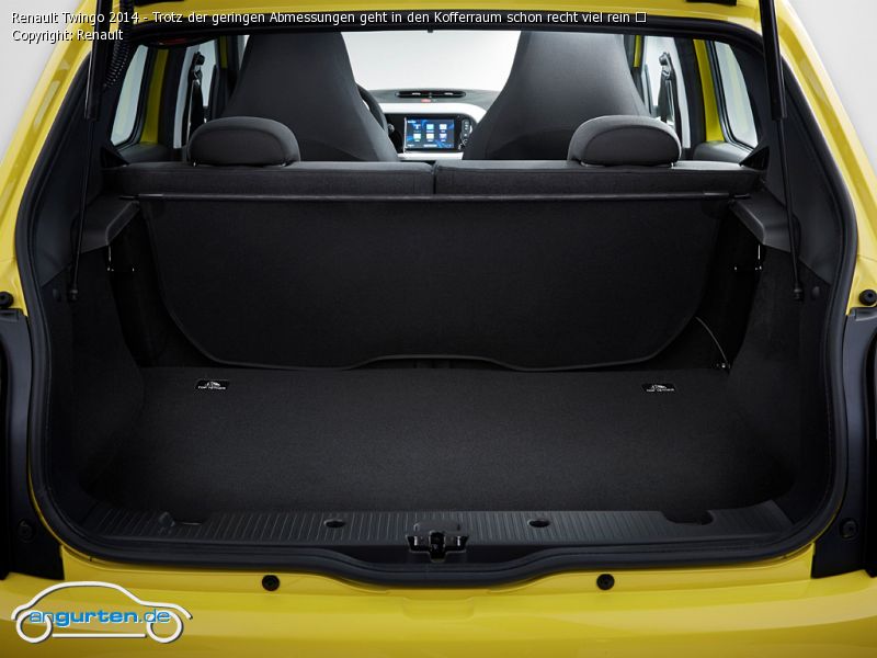 Foto (Bild): Renault Twingo 2014 - Trotz der geringen Abmessungen geht