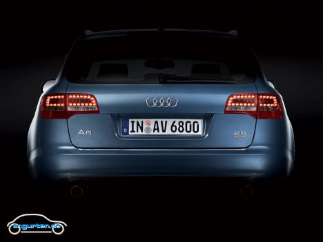 Audi A6 Avant - Heckansicht