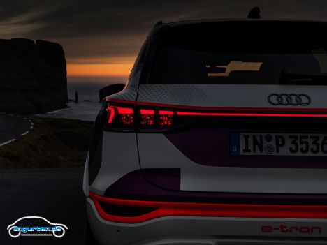 Audi Q6 e-tron: Prototyp - Lichttechnik
