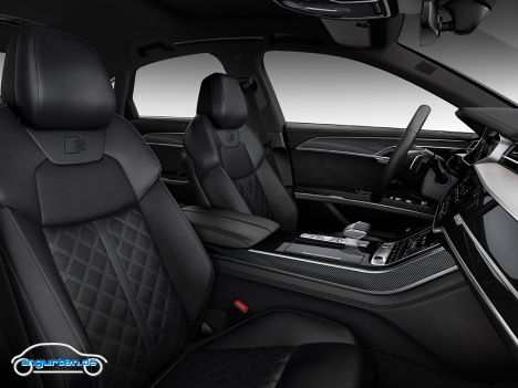 Der neue Audi S8 - Vordersitze