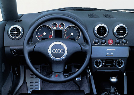 Audi TT Roadster: Das Cockpit