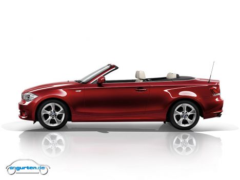 BMW 1er Cabrio Facelift - Seitenansicht