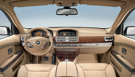 Innenraum der BMW 7er Reihe