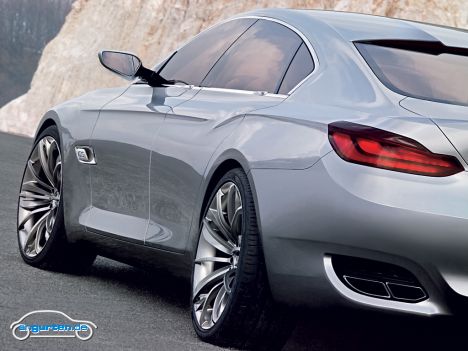 BMW Concept CS, Heckansicht