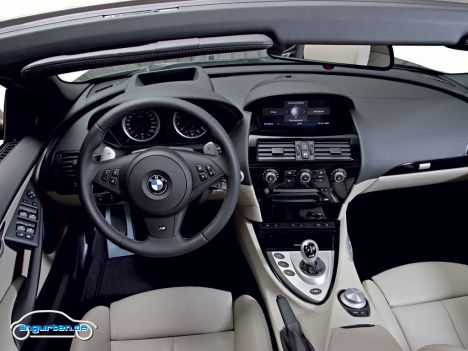 BMW M6 Cabrio, Cockpit