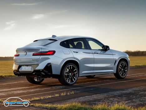 BMW X4 Facelift 2021 - Seitenansicht