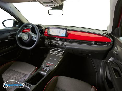 Der neue Fiat 600e - Innenraum