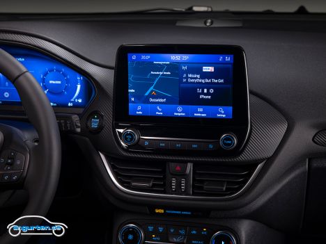 Ford Fiesta Active - Facelift MJ 2022 - Infobildschirm