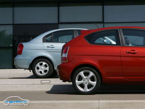 Hyundai Accent - Vergleich: Stufenheck, Fließheck