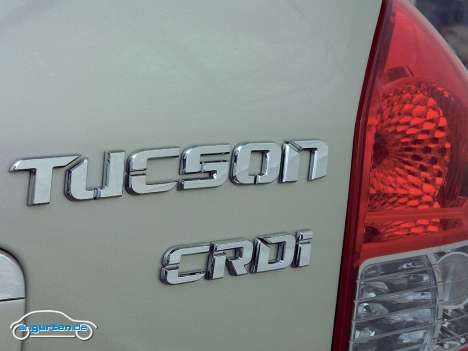 Hyundai Tucson - Schriftzug CRDi