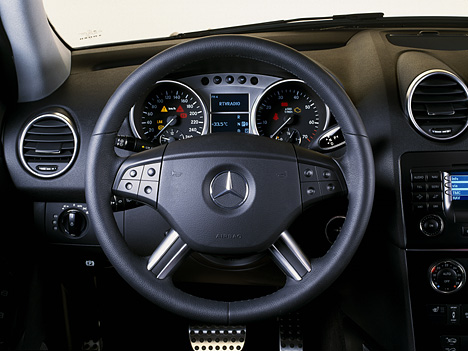 Mercedes M-Klasse, Cockpit