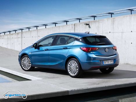 Opel Astra K 2017 - Azur Blau