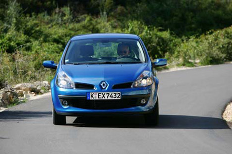 Frontansicht Renault Clio