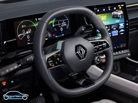 Neuer Renault Espace 2023 - Bildschirme