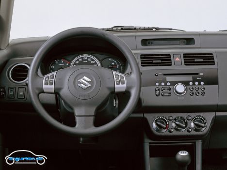 Suzuki Swift, Cockpit