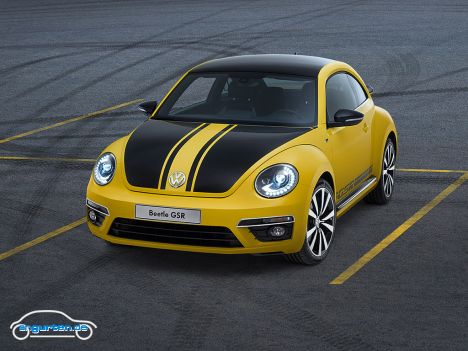 Mit dem GSR bringt VW ein Sondermodell des Beetle mit 210 PS. Also: GTI-Niveau.