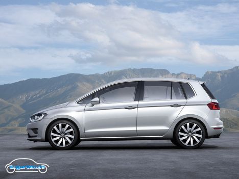 VW Golf VII Sportsvan - Zum Start wird es Motoren im Leistungsspektrum von 85 PS bis 150 PS geben.