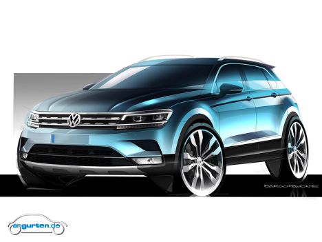 VW Tiguan II GTE Concept - Bild 9