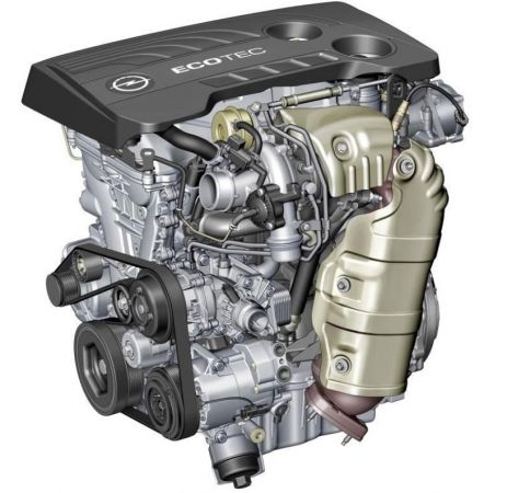 Der neue 1.6 Liter SIDI-Benzindirekteinspritzer soll bis zu 200 PS leisten und 13% weniger verbrauchen. Bild: Opel
