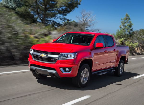 Der 2015er Chevrolet Colorado. Mid-Size in den USA. Bild: Chevrolet.