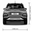 Hyundai Kona - Abmessungen & Technische Daten - Länge, Breite, Höhe ...