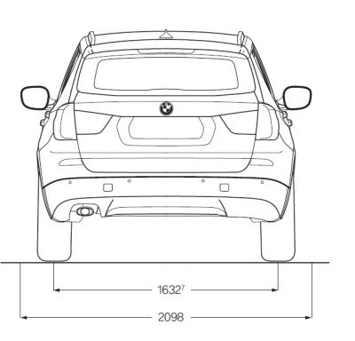 BMW X3 (F25) Restyling technische Daten und Kraftstoffverbrauch —  AutoData24.com
