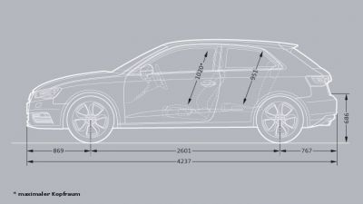 Audi A3 3 Türer