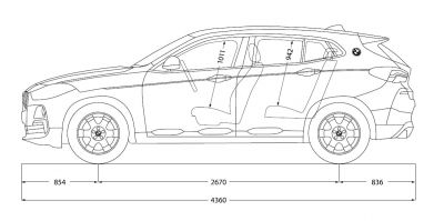 BMW X2: Technische Daten, Maße, Innenraum
