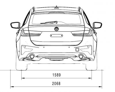 Auto-Kofferraum-Abmessung-BMW-3er-Kombi