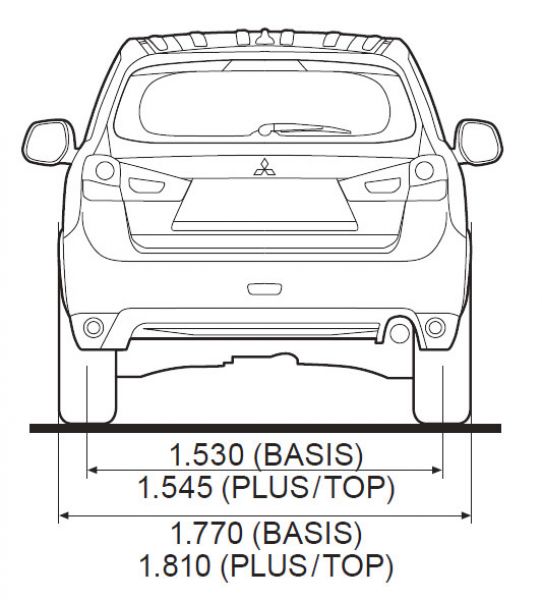 Toyota rav4 чертеж