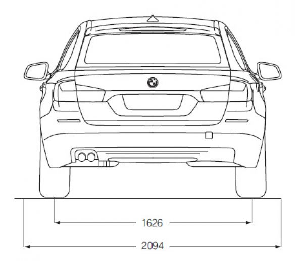 Abmessungen bmw 5er touring #7