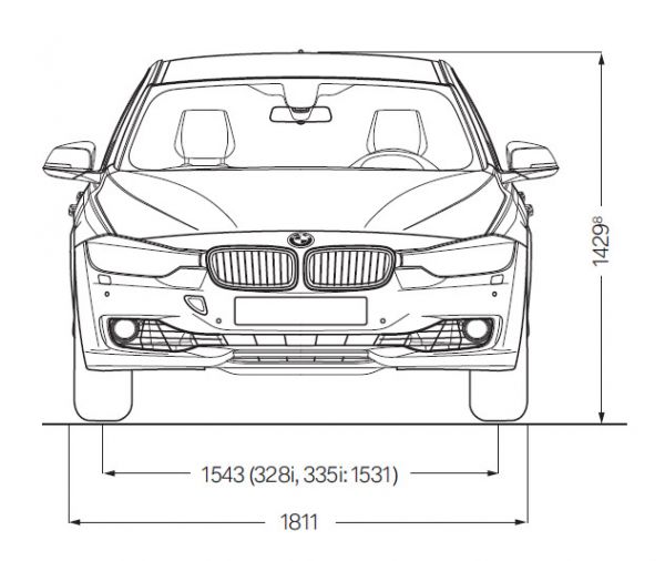 Bmw 3er e90 abmessungen #5