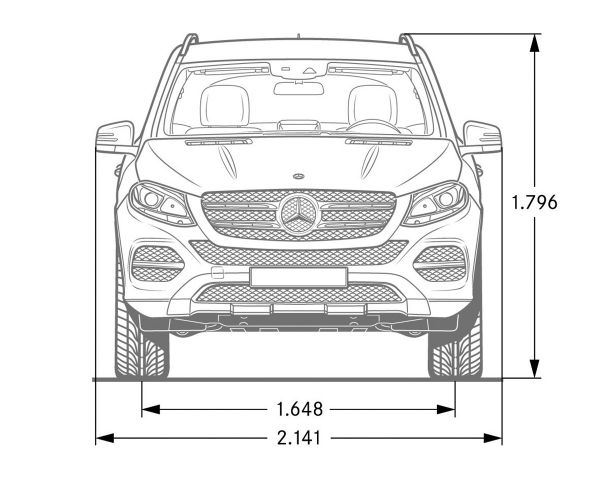 Mercedes Benz Gle W166 Abmessungen Technische Daten