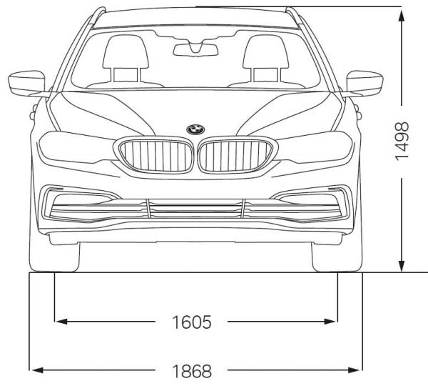 BMW 5er Touring (G31) - Abmessungen & Technische Daten - Länge, Breite,  Höhe, Gepäckraumvolumen