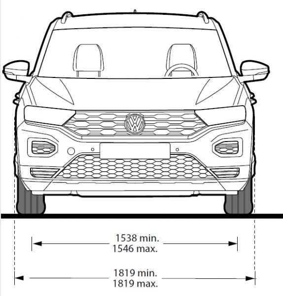 Vw T Roc Technische Daten Abmessungen - dReferenz Blog