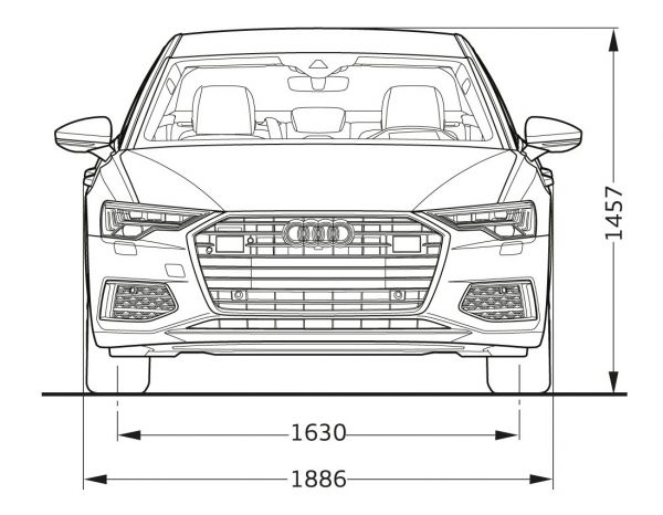 Audi A6 C8 Abmessungen Technische Daten L nge Breite H he 