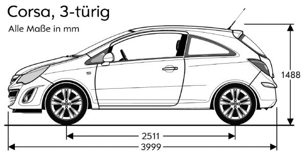 Opel corsa размеры. Опель Корса купе габариты. Габариты Опель Корса 5 дверей. Opel Corsa d габариты. Опель Корса купе 2008 габариты.