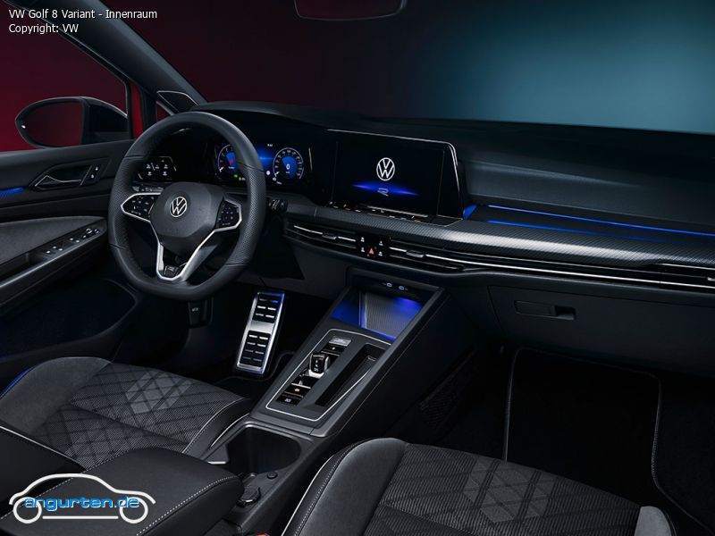 Foto (Bild): VW Golf 8 Variant - Innenraum ()