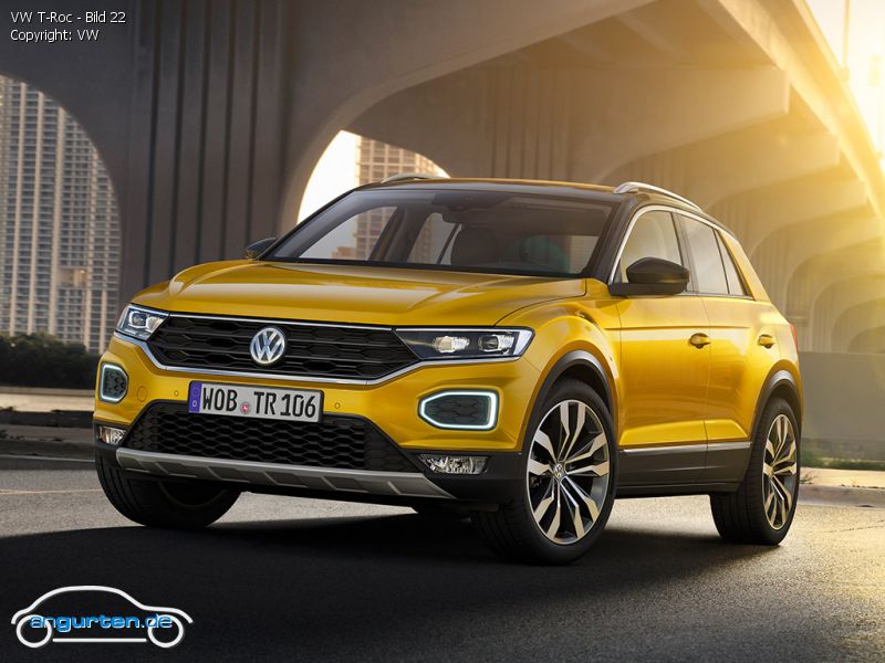 Farben des Volkswagen T-Roc Cabrio: Bilder & Aufpreise