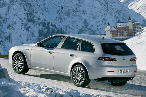 Alfa 159 Sportwagon, Winter