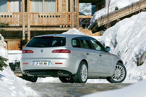 Alfa 159 Sportwagon, Winter