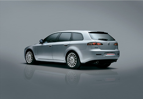 Alfa 159 Sportwagon, Studio