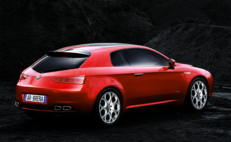 Alfa Brera, Heck