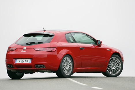 Alfa Brera, Heck