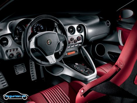 Alfa Romeo 8C Competizione - Innenraum