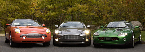 Aston Martin Vanquish Trio