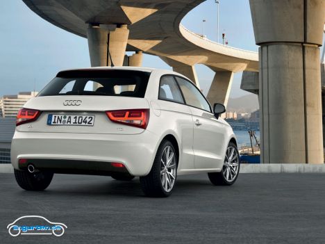 Audi A1 - Heckansicht