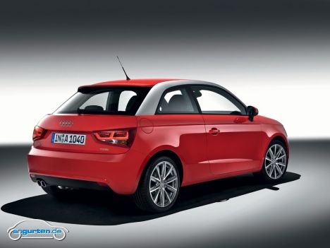 Audi A1 - Heckansicht